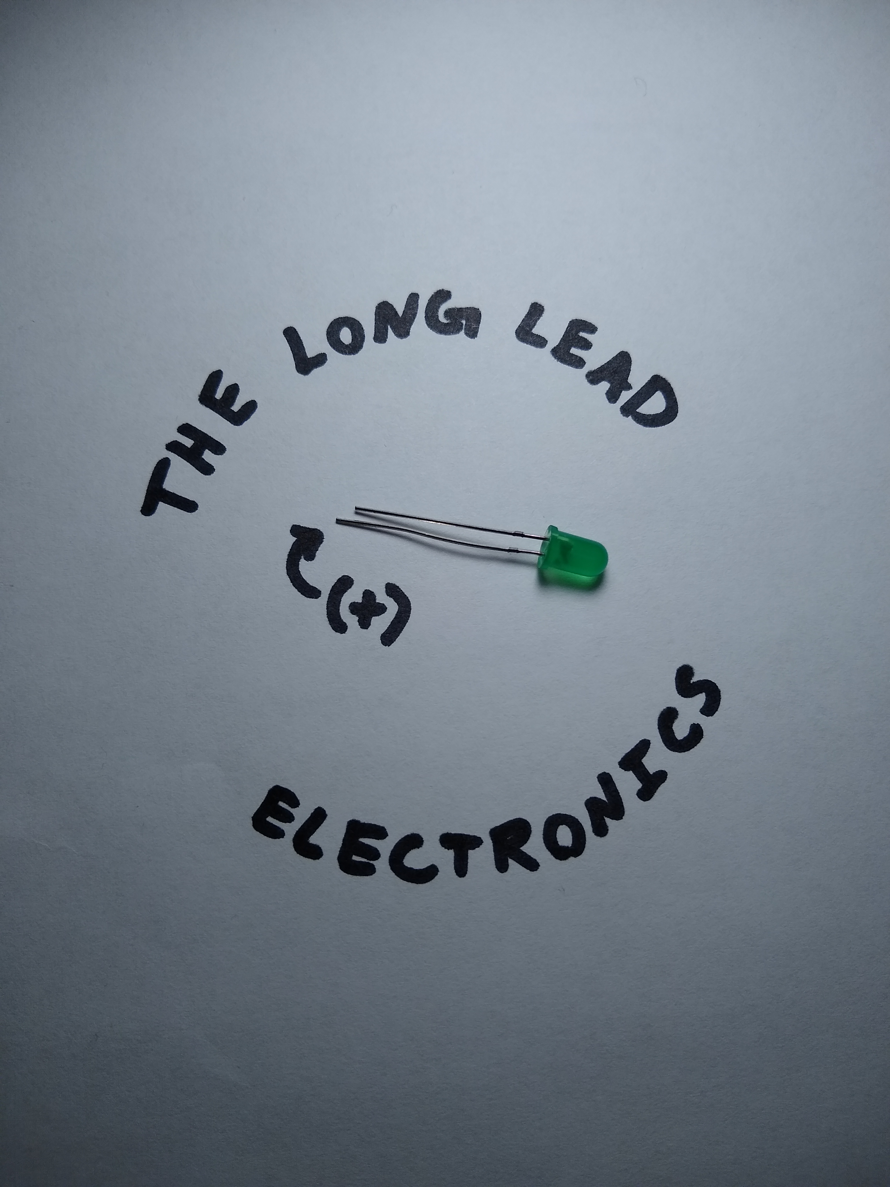 The first idea for the Long Lead Electronics Logo