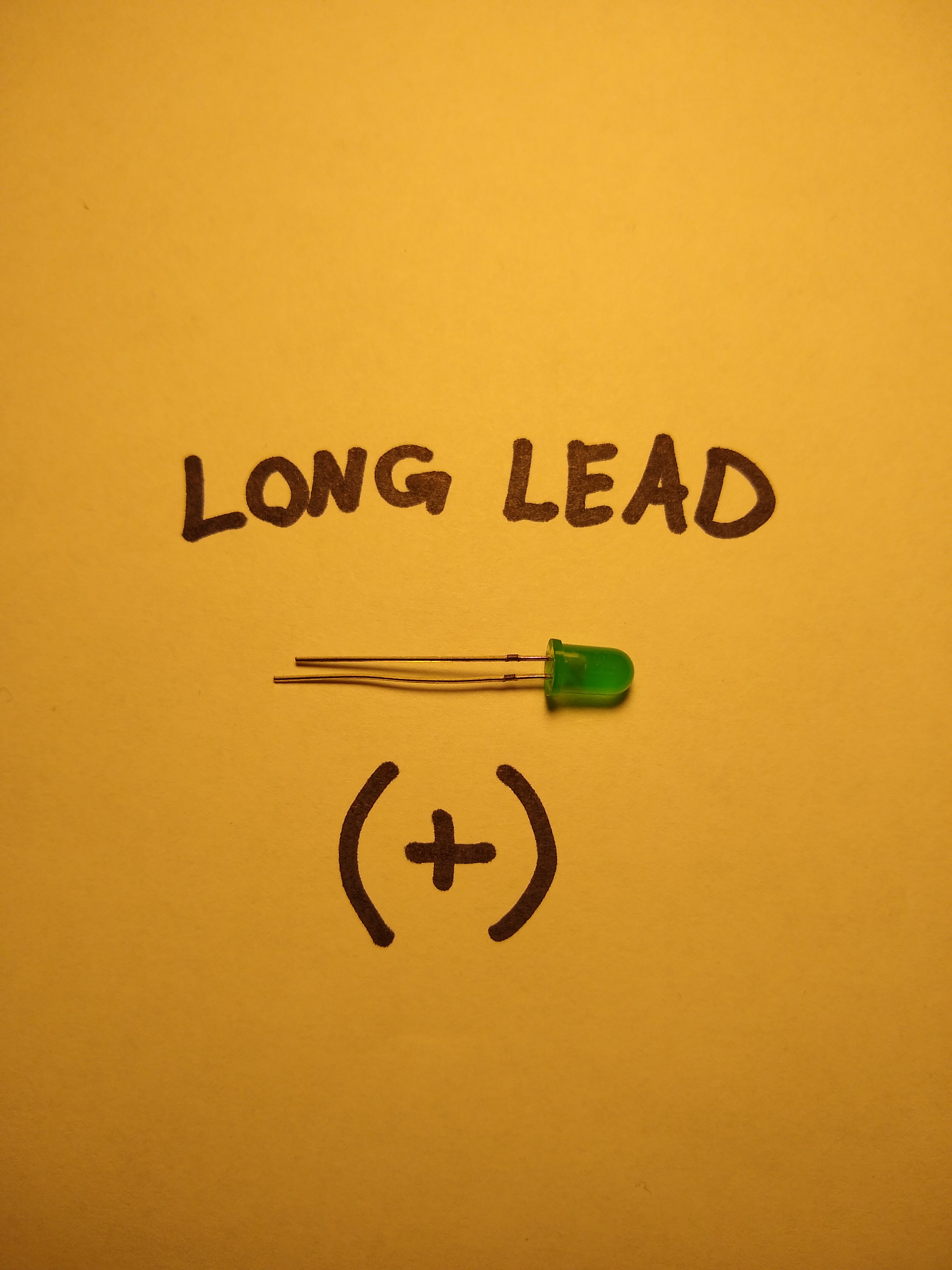 The second idea for the Long Lead Electronics Logo