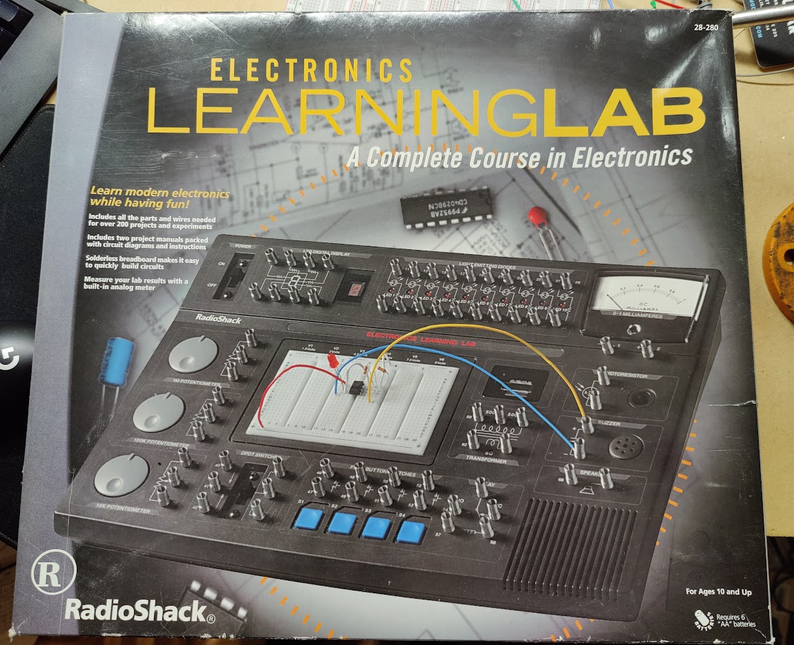 Vintage RadioShack Electronics Learning Lab