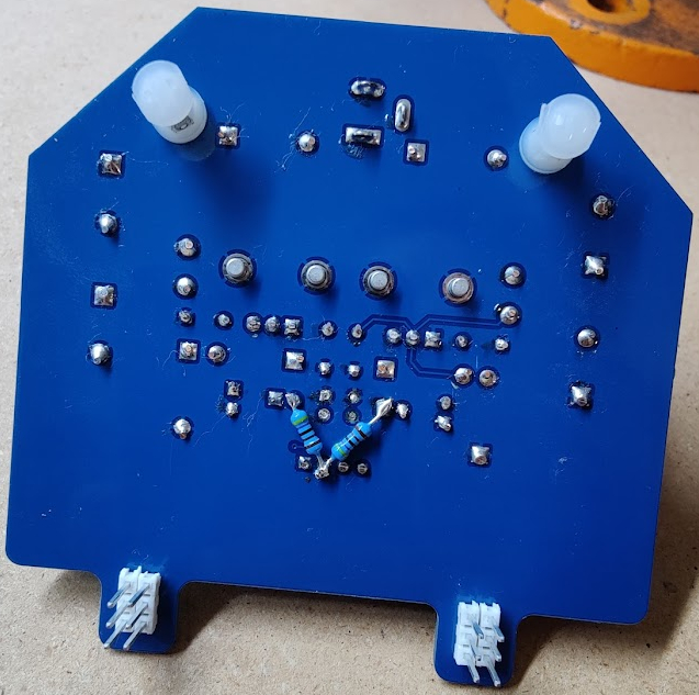 Underside of the power converter