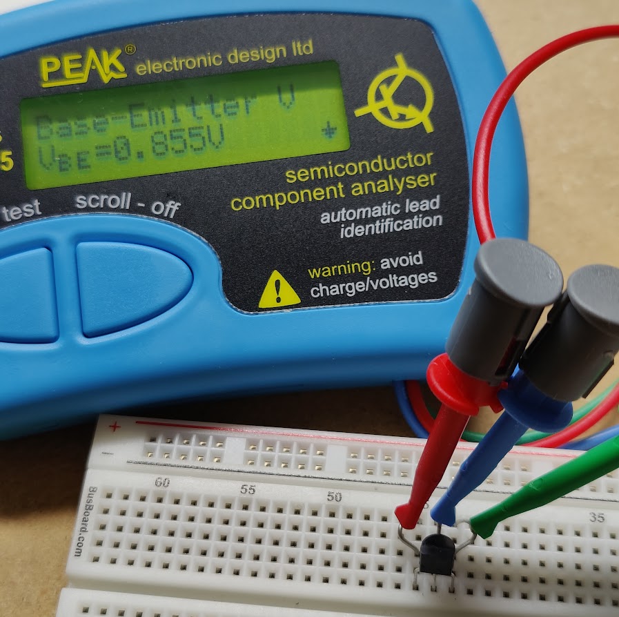 Transistor Testing In Progress