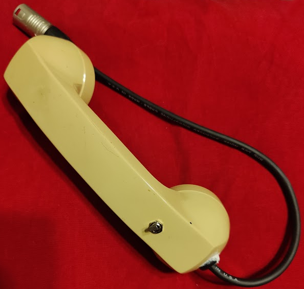 Vintage Telephone Handset Converted Into Dual Microphone